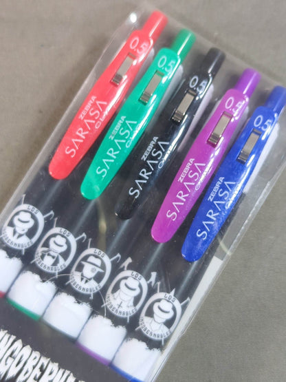 L・I・J ZEBRA ボールペン5本セット