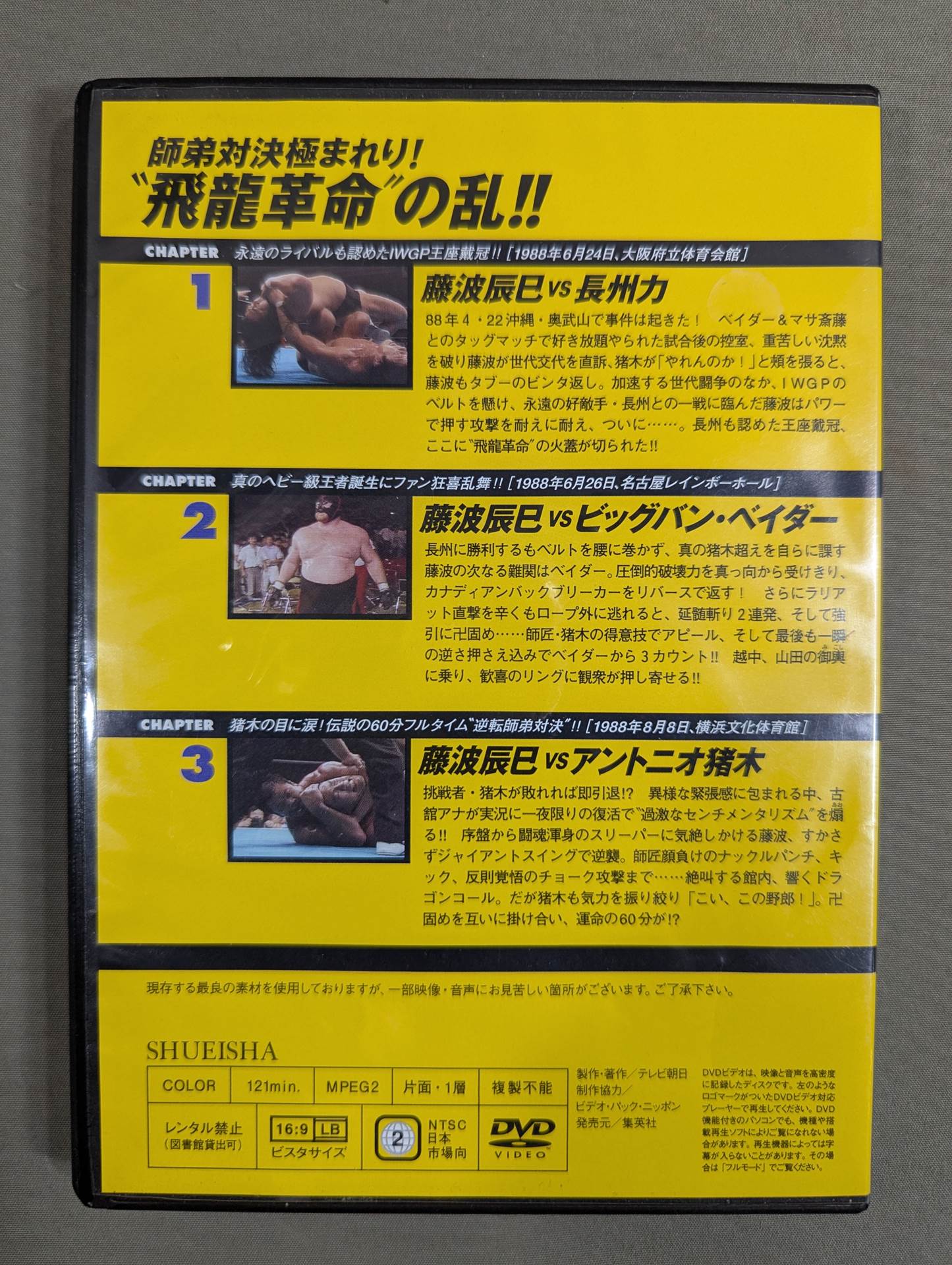 燃えろ!新日本プロレス vol.36 – 闘道館