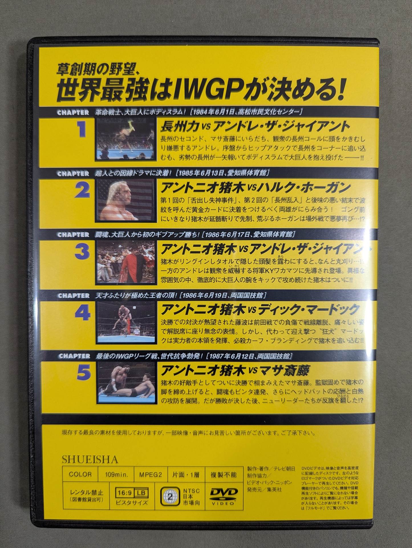 燃えろ!新日本プロレス vol.21 – 闘道館