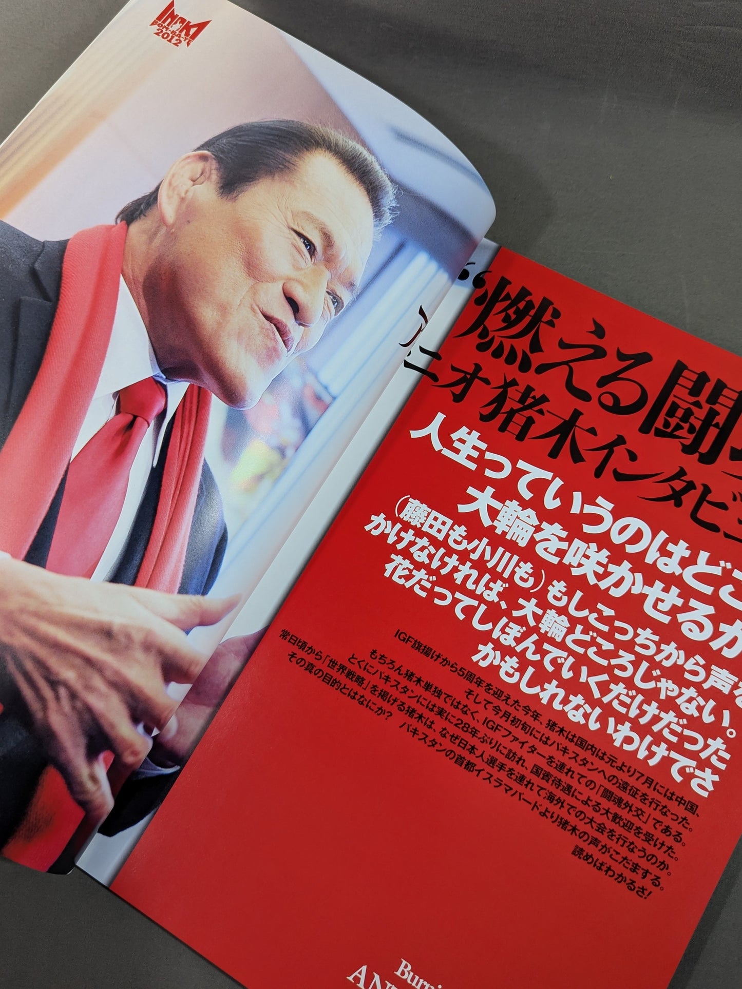 IGF / INOKI  BOM-BA-YE 2012 / INOKI BOM-BA-YE 2012