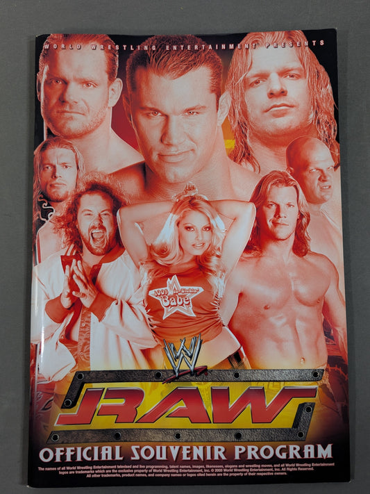 RAW＆SMACKDOWN OFFICIAL SOUVENIR PROGRAM 2005 (A)