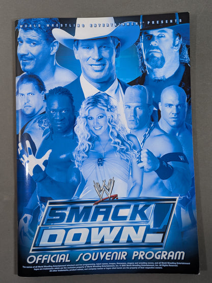 RAW＆SMACKDOWN OFFICIAL SOUVENIR PROGRAM 2005 (A)