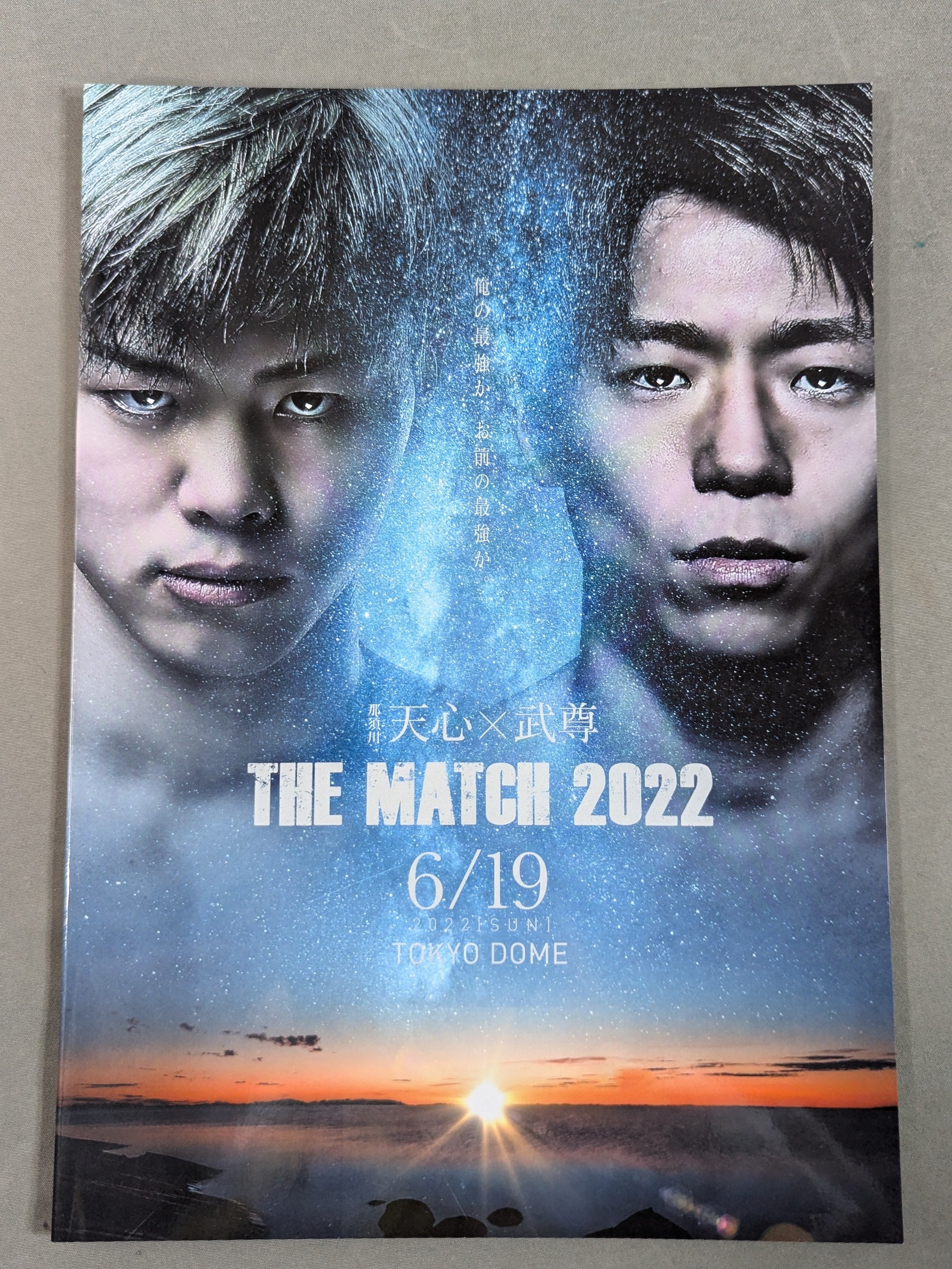 ☆那須川天心VS武尊☆ THE MATCH 2022 – 闘道館