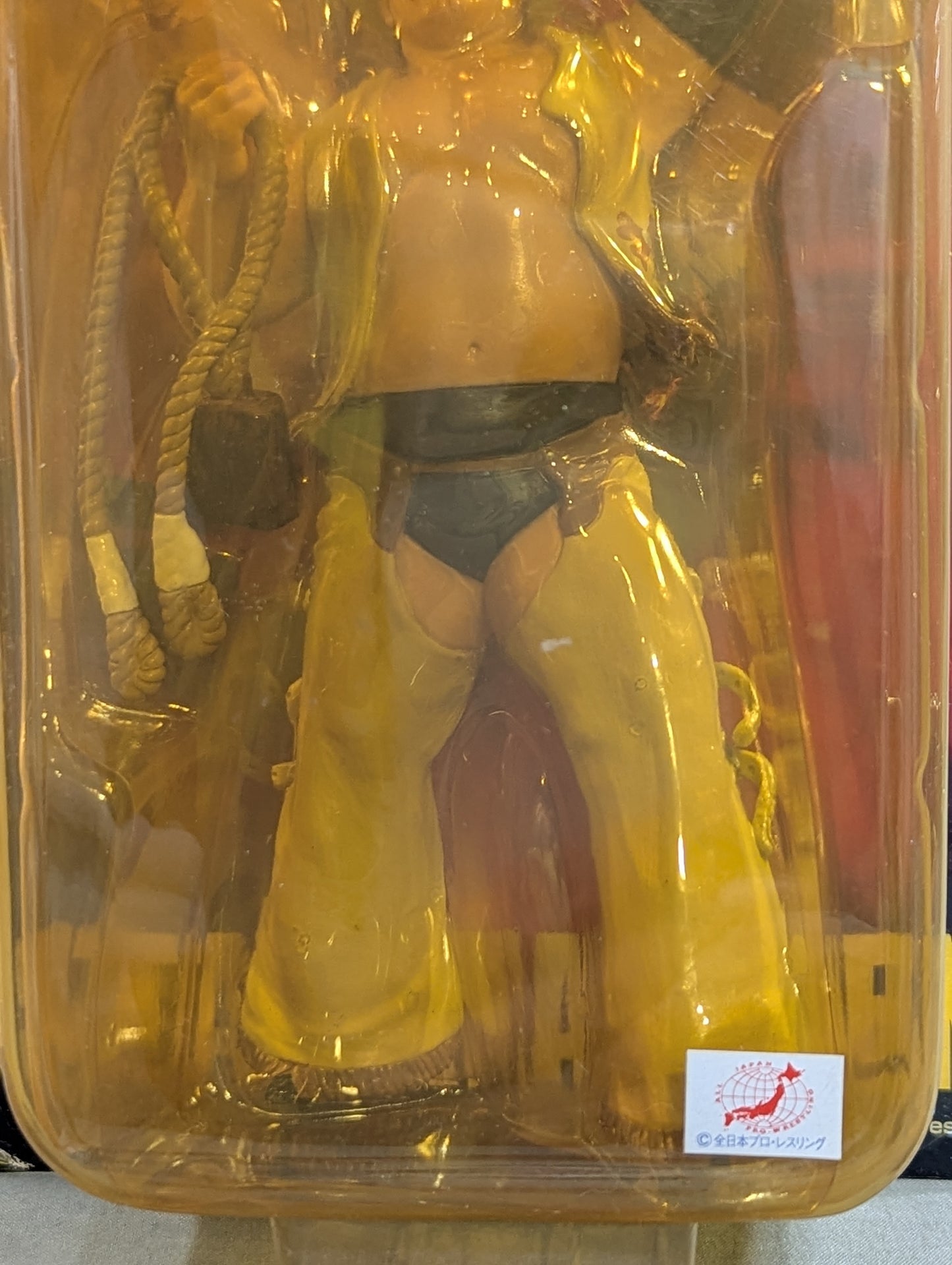 Stan Hansen (beige entrance costume)