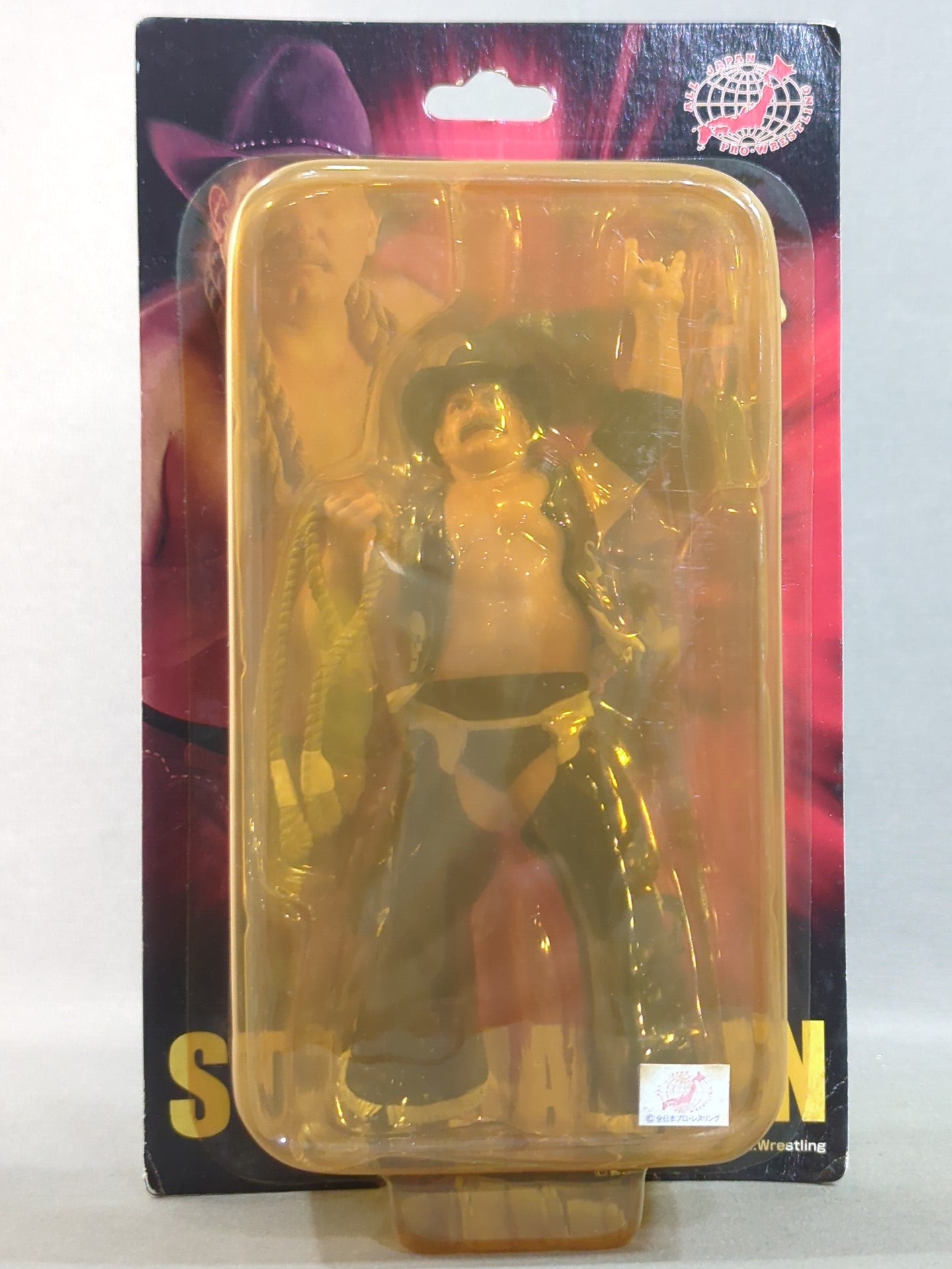 Stan Hansen (black, entrance costume)