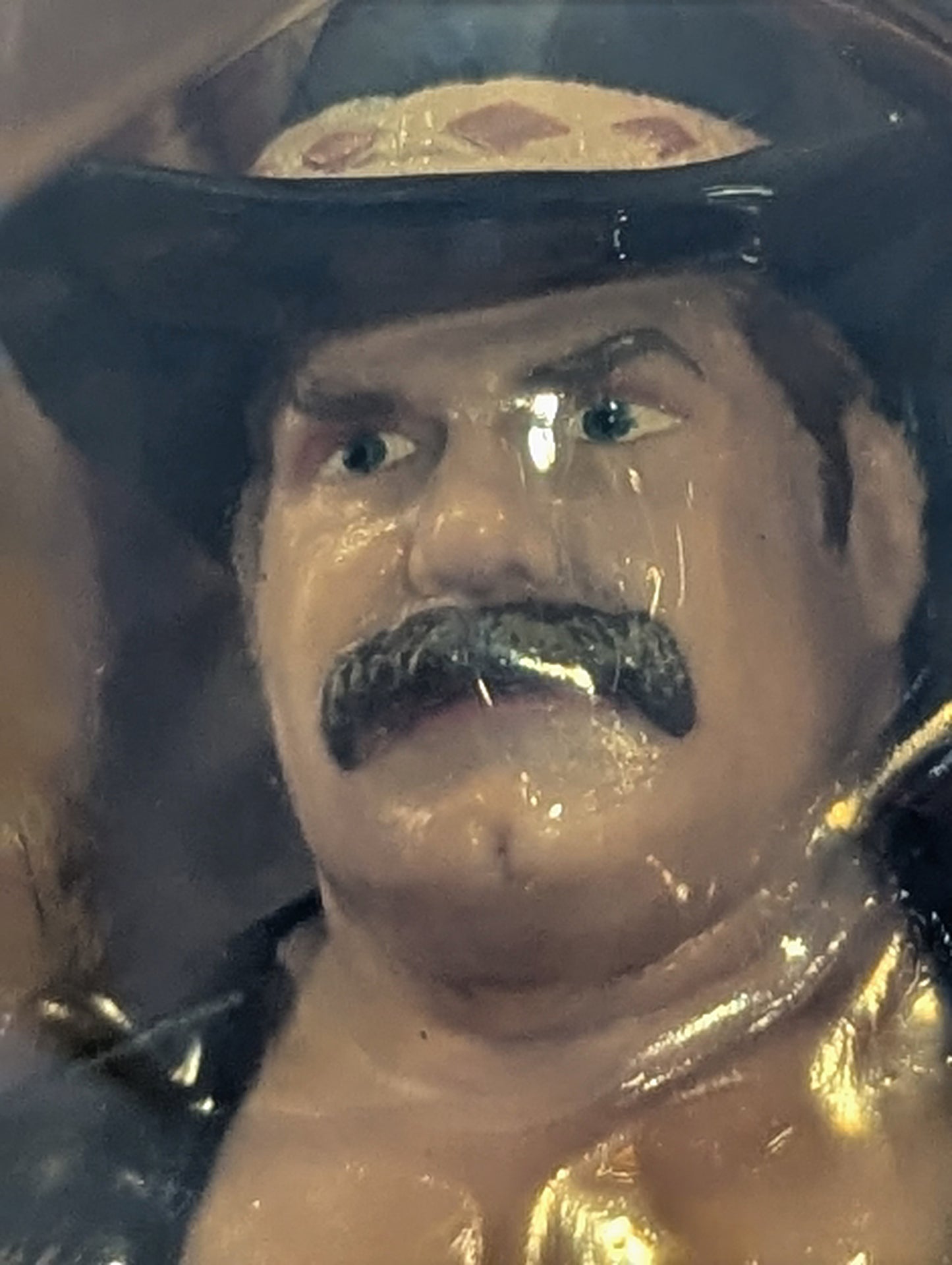 Stan Hansen (black, entrance costume)