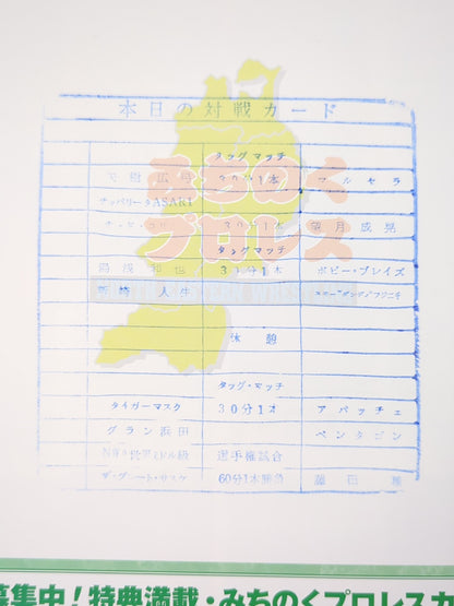 Michinoku Pro Wrestling  Official Pamphlet Vol.55