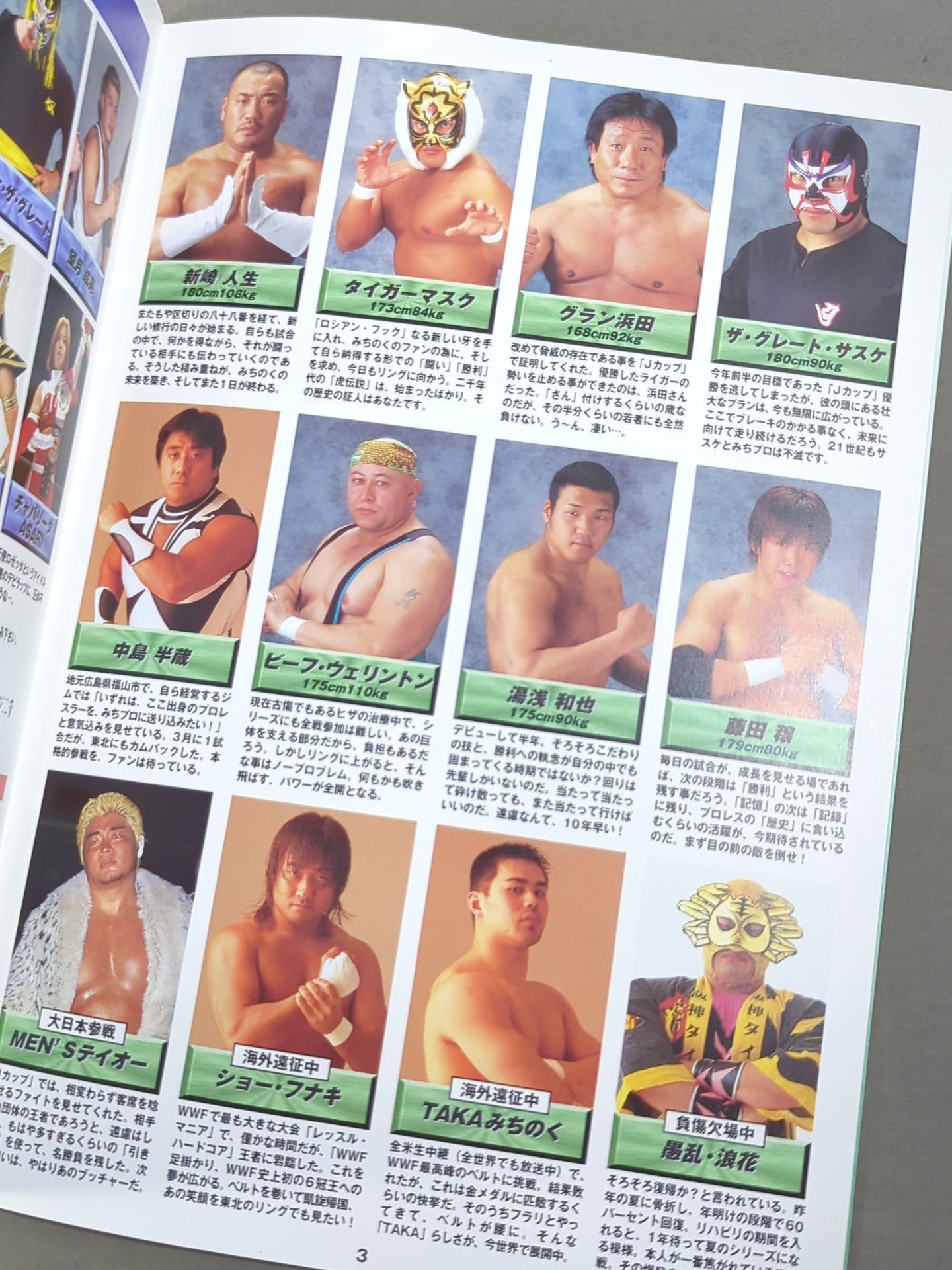 みちのくプロレス オフィシャルパンフレット Vol.55 – 闘道館