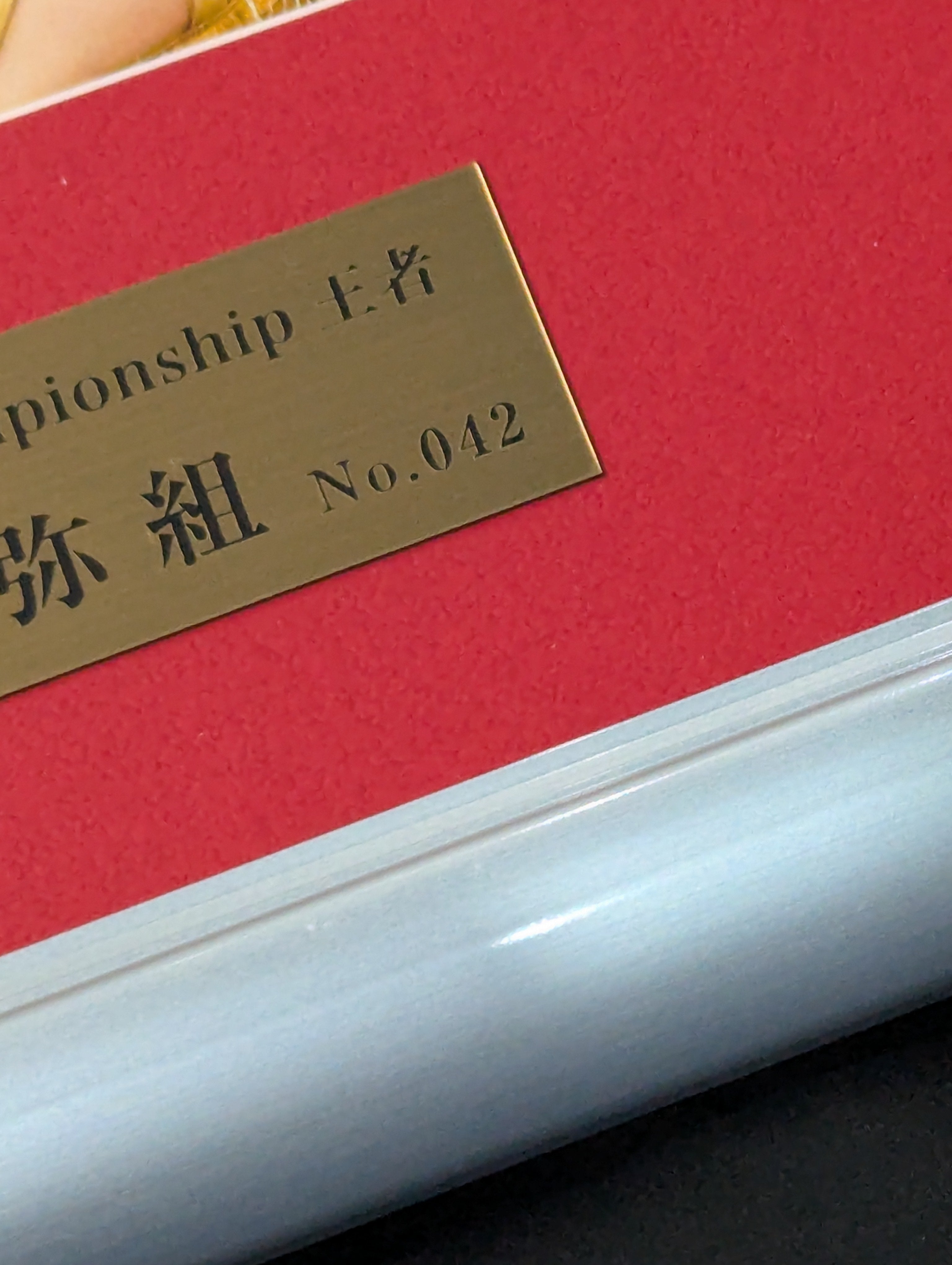 林下詩美＆上谷沙弥 直筆Wサイン入り 記念フォトフレーム Goddesses Of