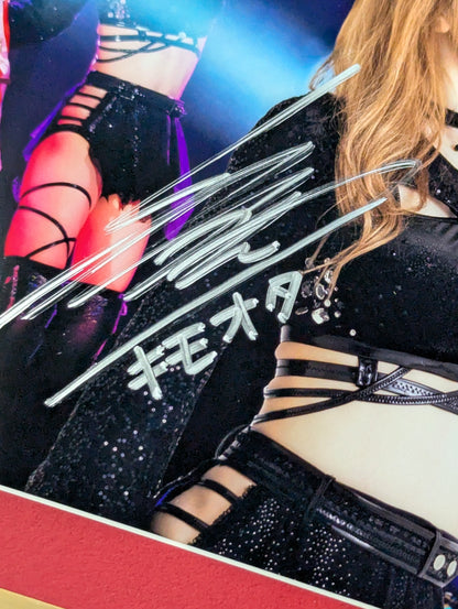 Saki Kashima  23rd High Speed Champion Hand signed autograph  commemorative photo frame