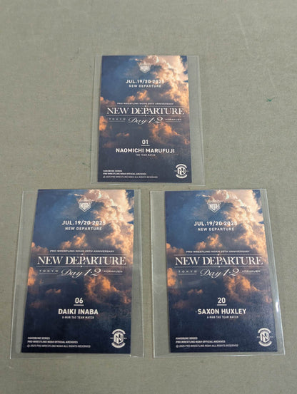 NOAH NEW DEPARTURE Day 1 & 2 2025 HAKOBUNE trading card set