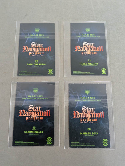 NOAH STAR NAVIGATION Premium 2025 HAKOBUNE trading card set(2)