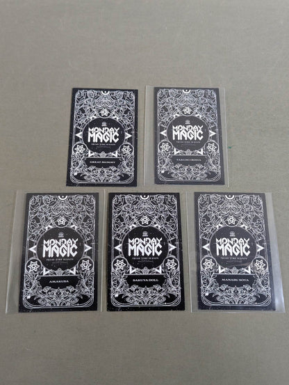 NOAH MONDAY MAGIC PRIME TIME SEASON HAKOBUNE TRADING CARD SET(1)