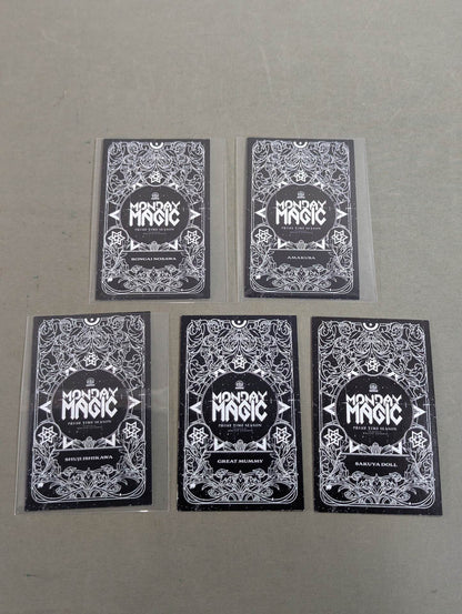 NOAH MONDAY MAGIC PRIME TIME SEASON HAKOBUNE TRADING CARD SET(2)