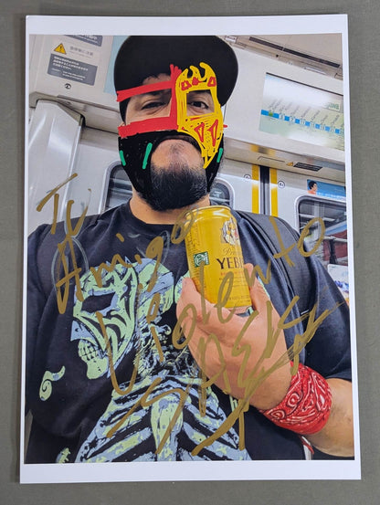 Violento Jack  hand signed autograph Pro-Photo (A-2)