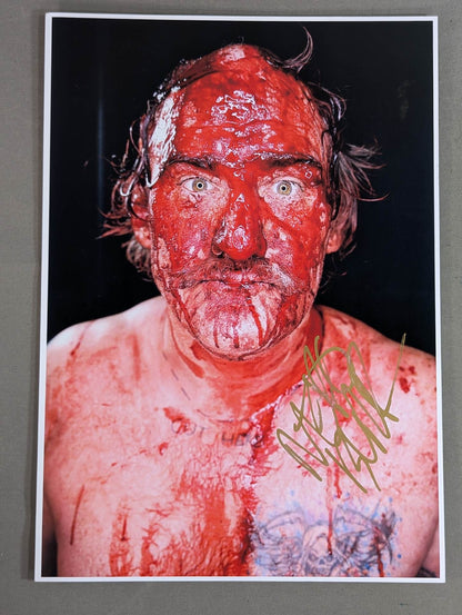 Necro Butcher hand signed autograph  Pro-Photo (A-1)