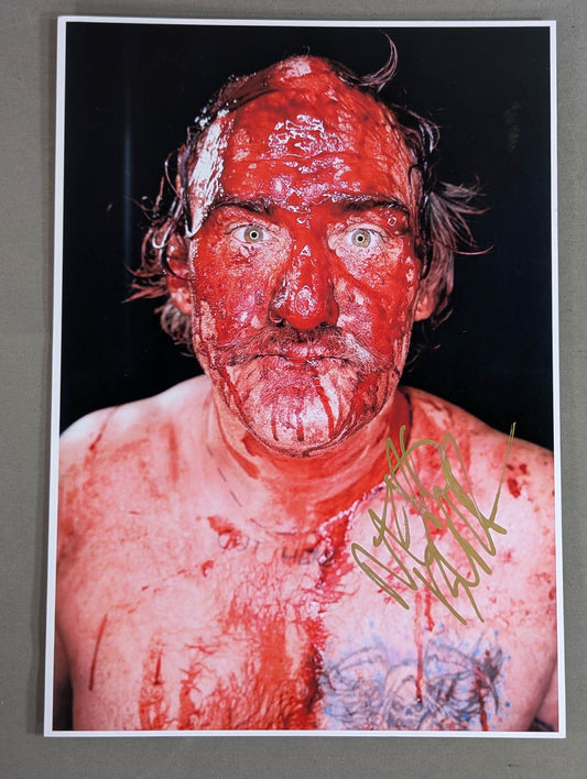 Necro Butcher hand signed autograph  Pro-Photo (A-1)