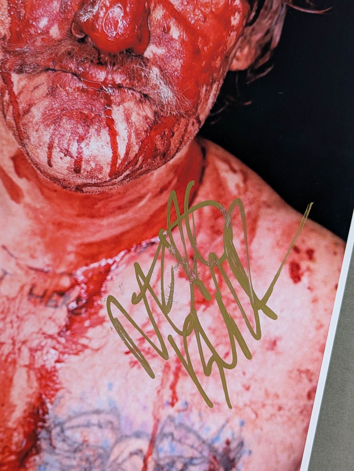 Necro Butcher hand signed autograph  Pro-Photo (A-1)