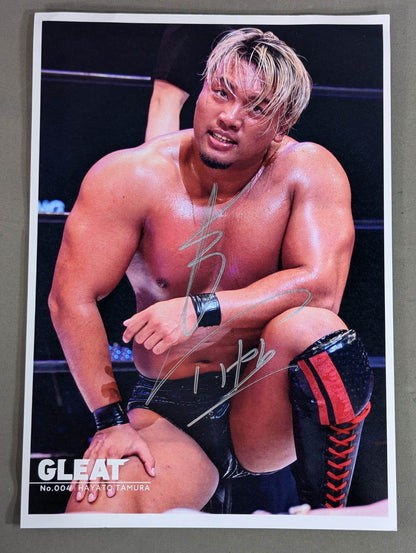 Hayato Tamura hand signed autograph  Pro-Photo (A-1)