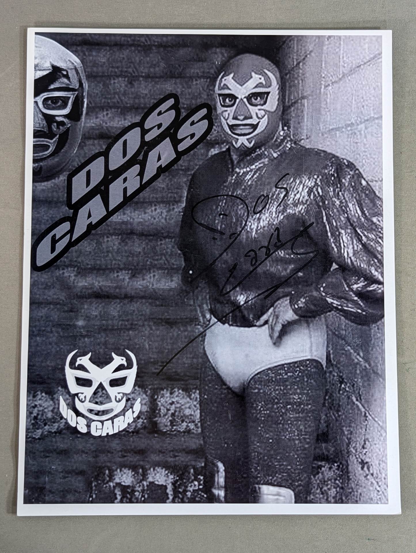 Dos Caras  hand signed autograph Pro-Photo (B-4)