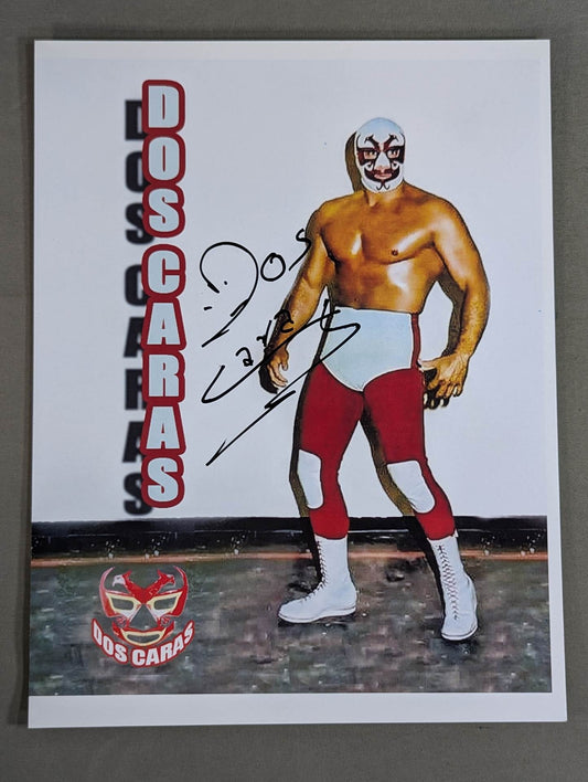 Dos Caras  hand signed autograph Pro-Photo (B-5)