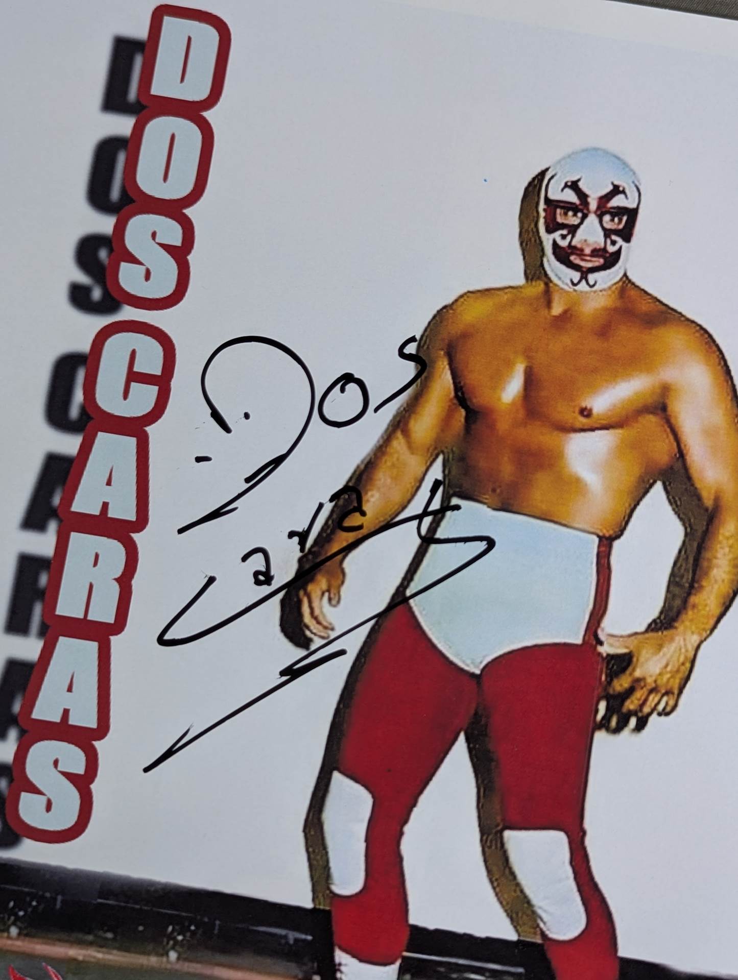 Dos Caras  hand signed autograph Pro-Photo (B-5)