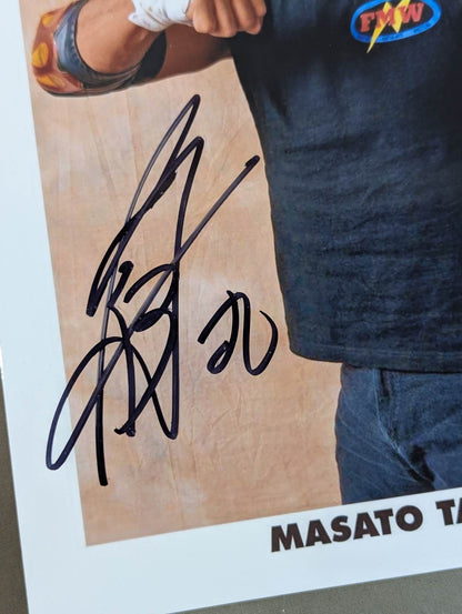 Masato Tanaka  hand signed autograph Pro-Photo (A-2)