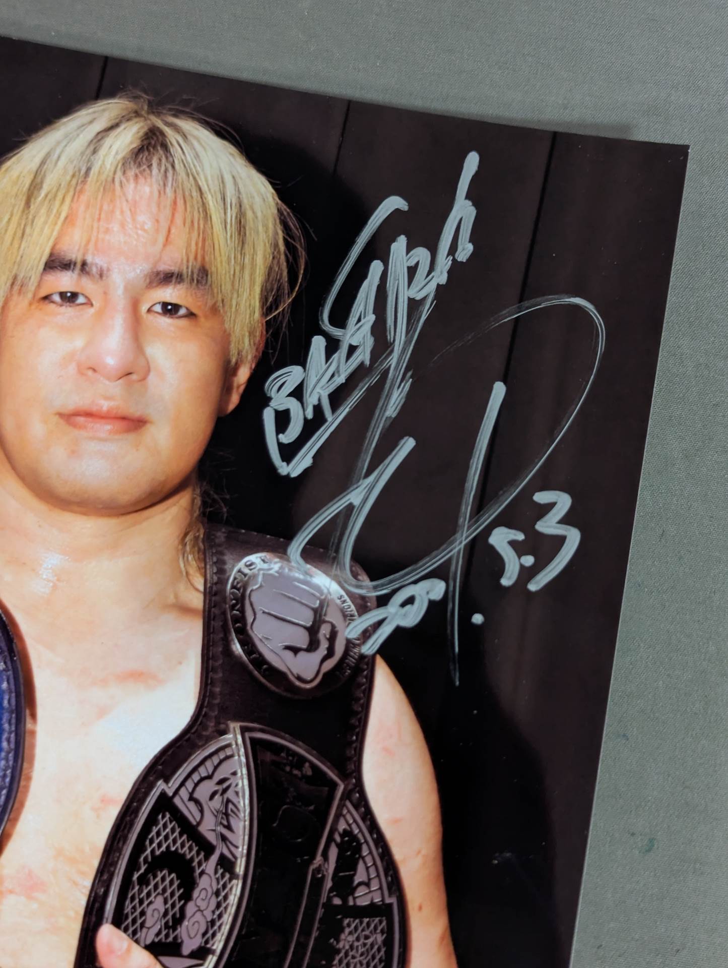Isami Kodaka  hand signed autograph Pro-Photo (A-7)