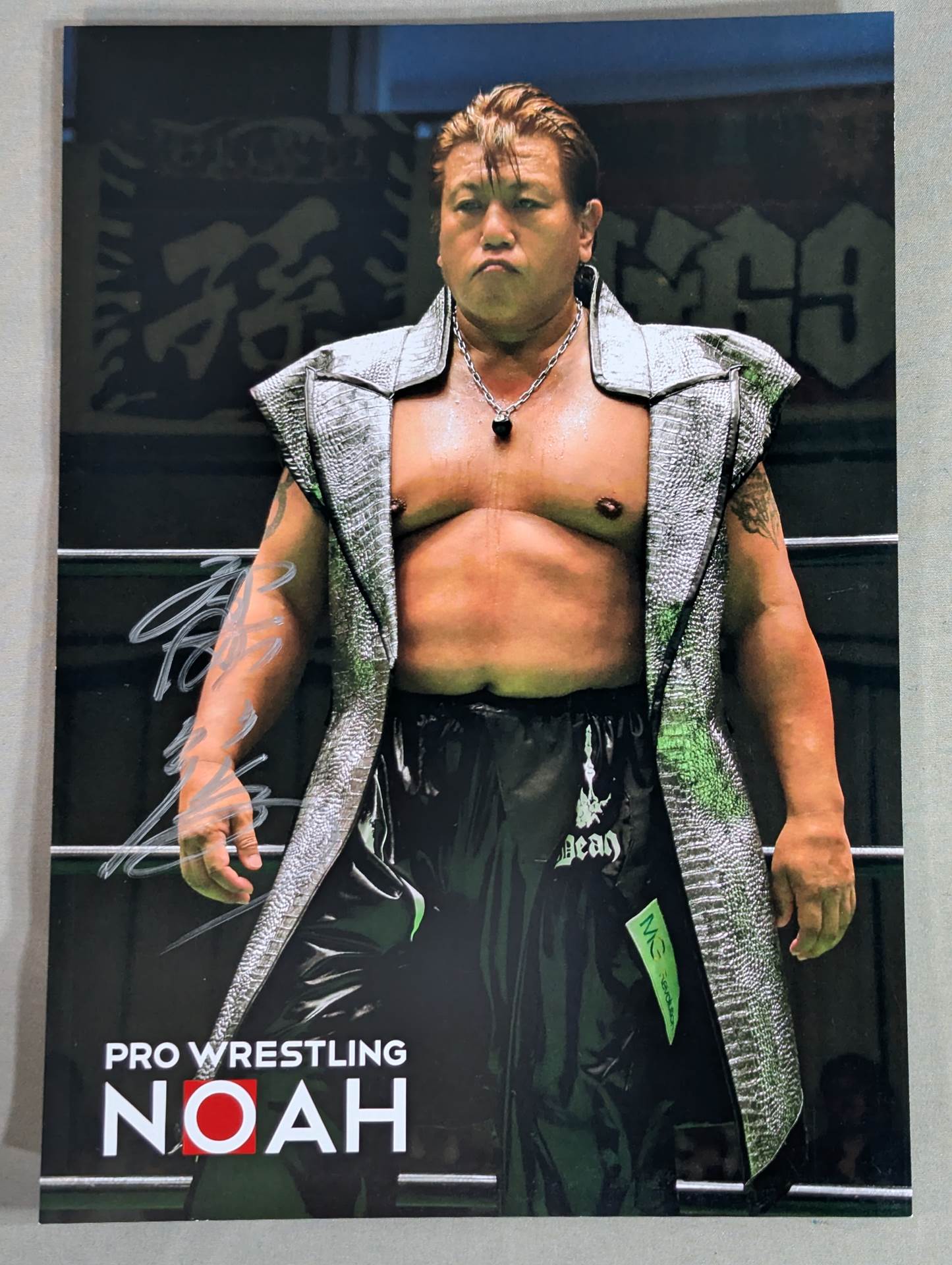 Akitoshi Saito hand signed autograph  Pro-Photo (A-1)