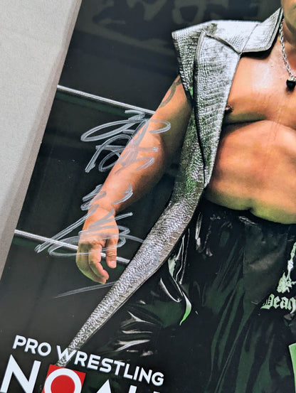 Akitoshi Saito hand signed autograph  Pro-Photo (A-1)