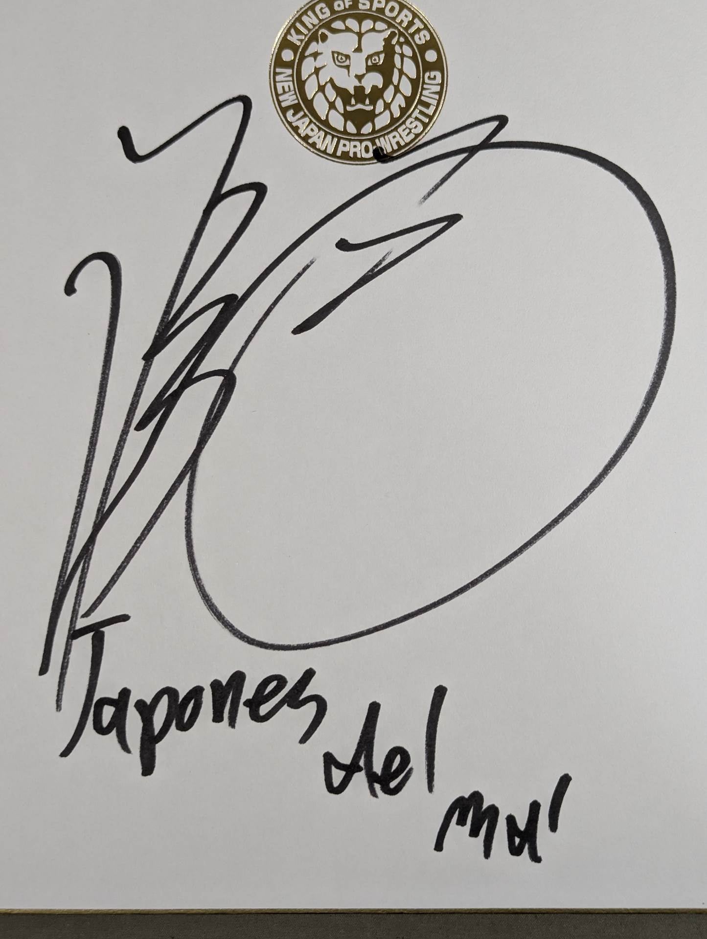 DOUKI(Lion Mark Shikishi ( Autograph board ) )