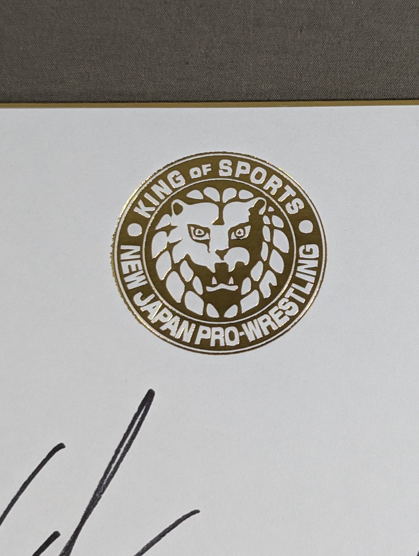 エル・デスペラード(ライオンマーク色紙)