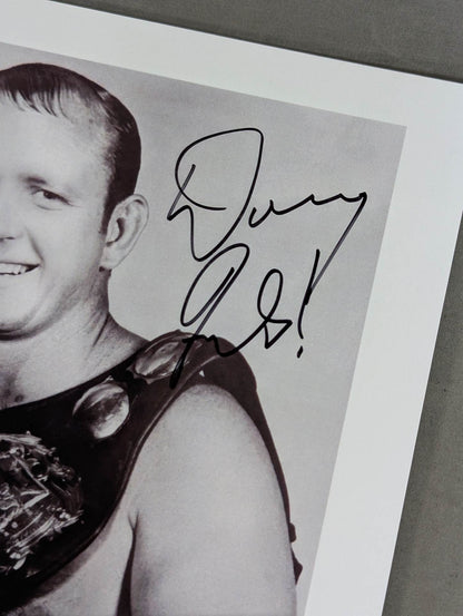 Dory Funk Jr.  hand signed autograph Pro-Photo (A-9)
