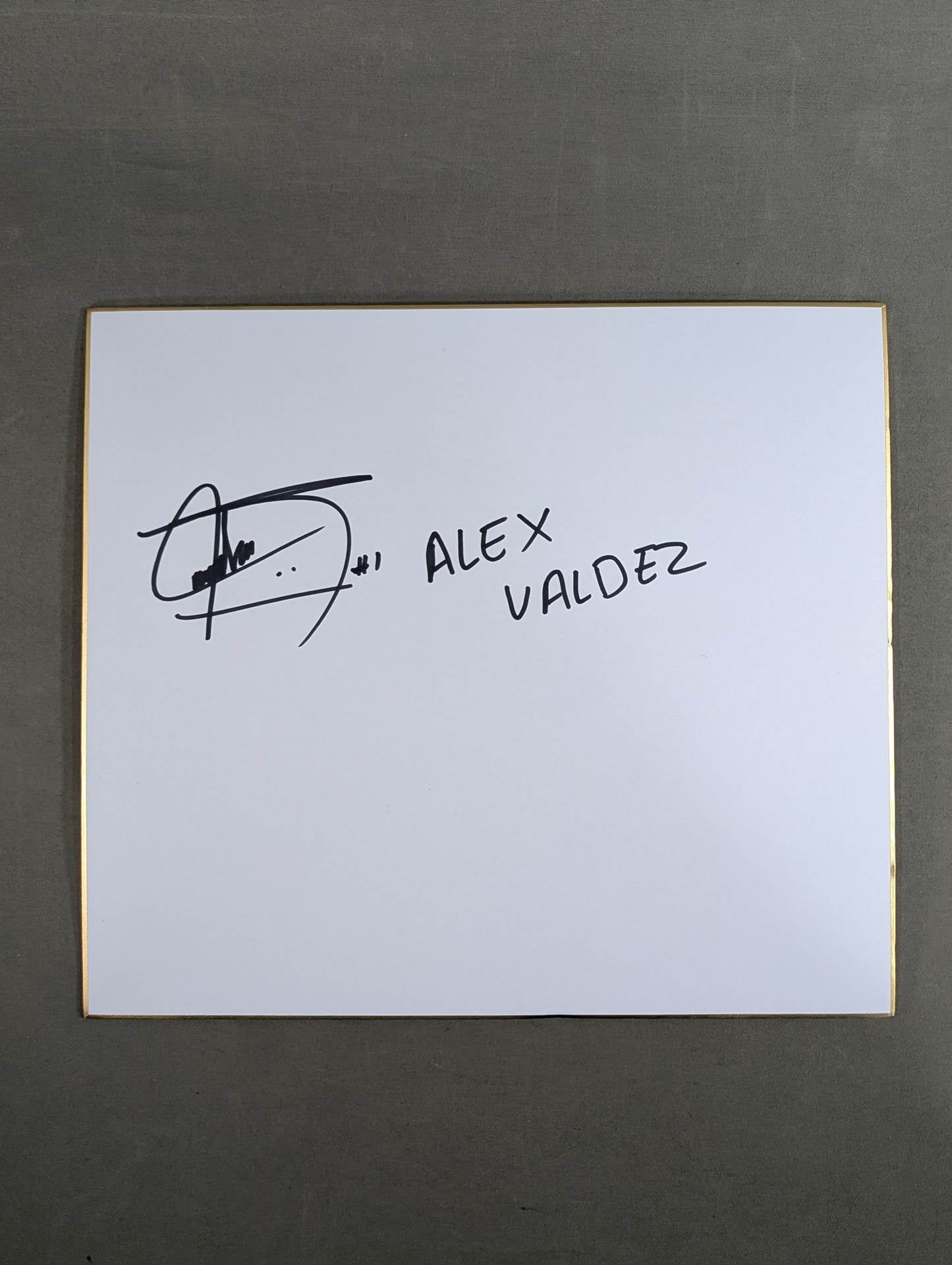 アレハンドロ・バルデス(生写真付)