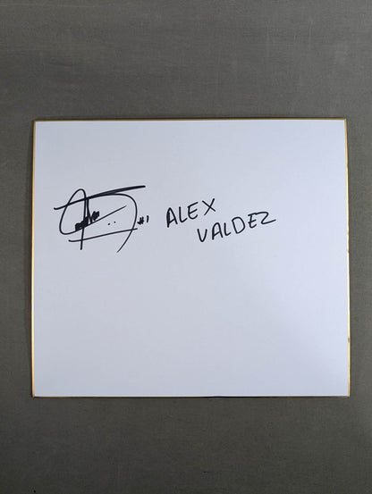 アレハンドロ・バルデス(生写真付)