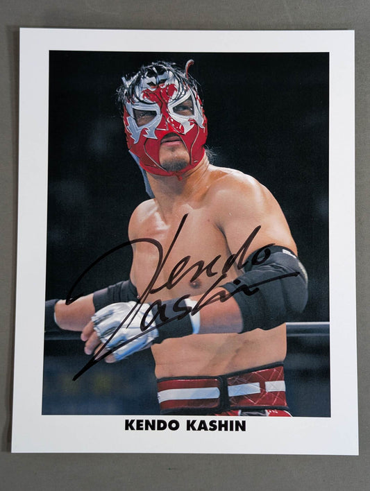 Kendo Kashin hand signed autograph Pro-Photo (A-6)