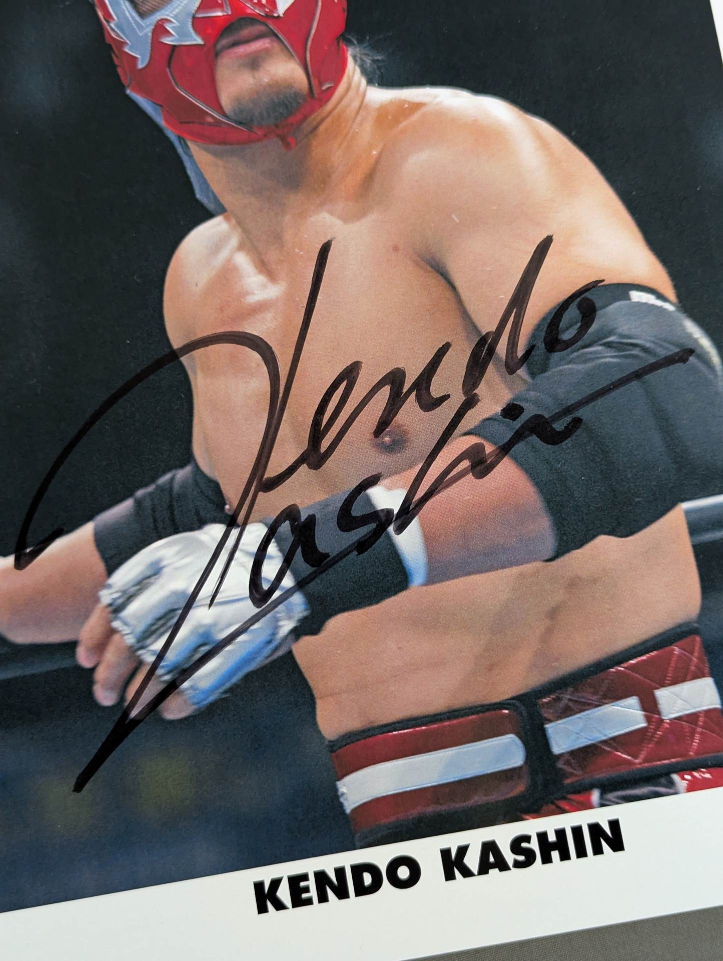 Kendo Kashin hand signed autograph Pro-Photo (A-6)
