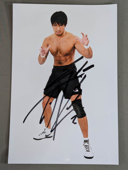 Katsuyori Shibata  hand signed autograph Pro-Photo (A-7)