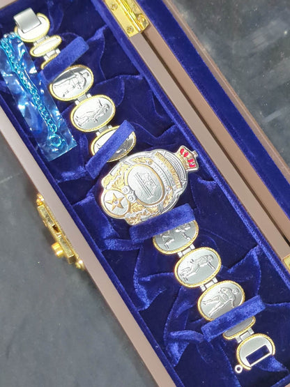 力道山 インターナショナルベルト型の腕時計