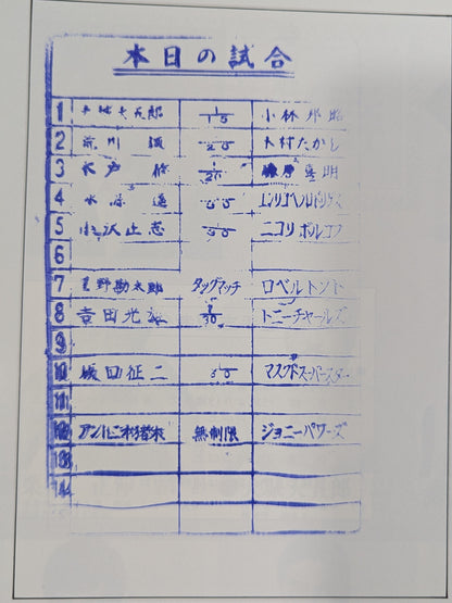 ★猪木vsパワーズ NWF戦★ 77第4回ワールド大リーグ戦