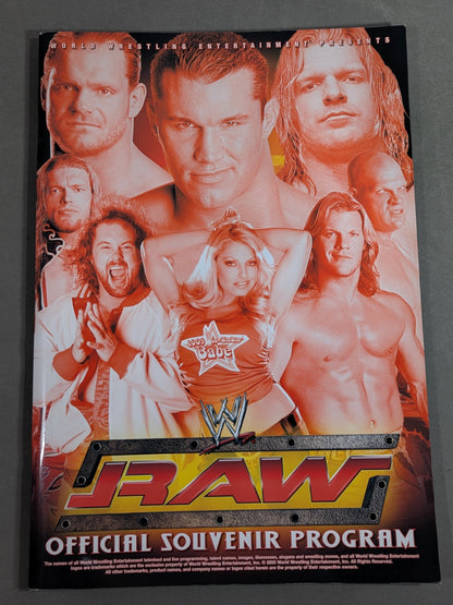 RAW＆SMACKDOWN OFFICIAL SOUVENIR PROGRAM 2005 (A)