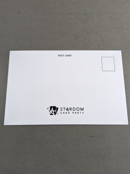 STARDOM CARD PARTY Postcard