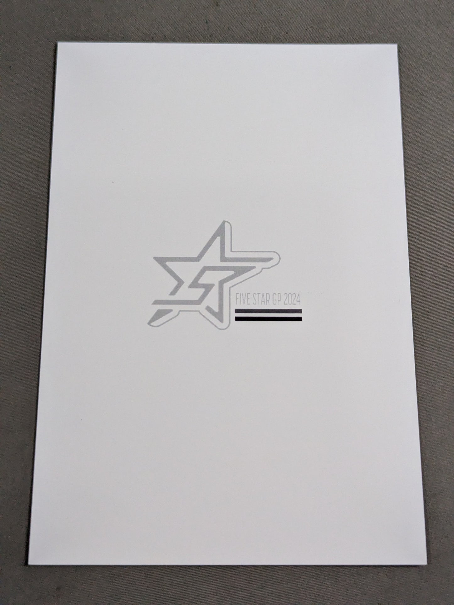 ★5 STAR GP 2024 RED STARS Postcard