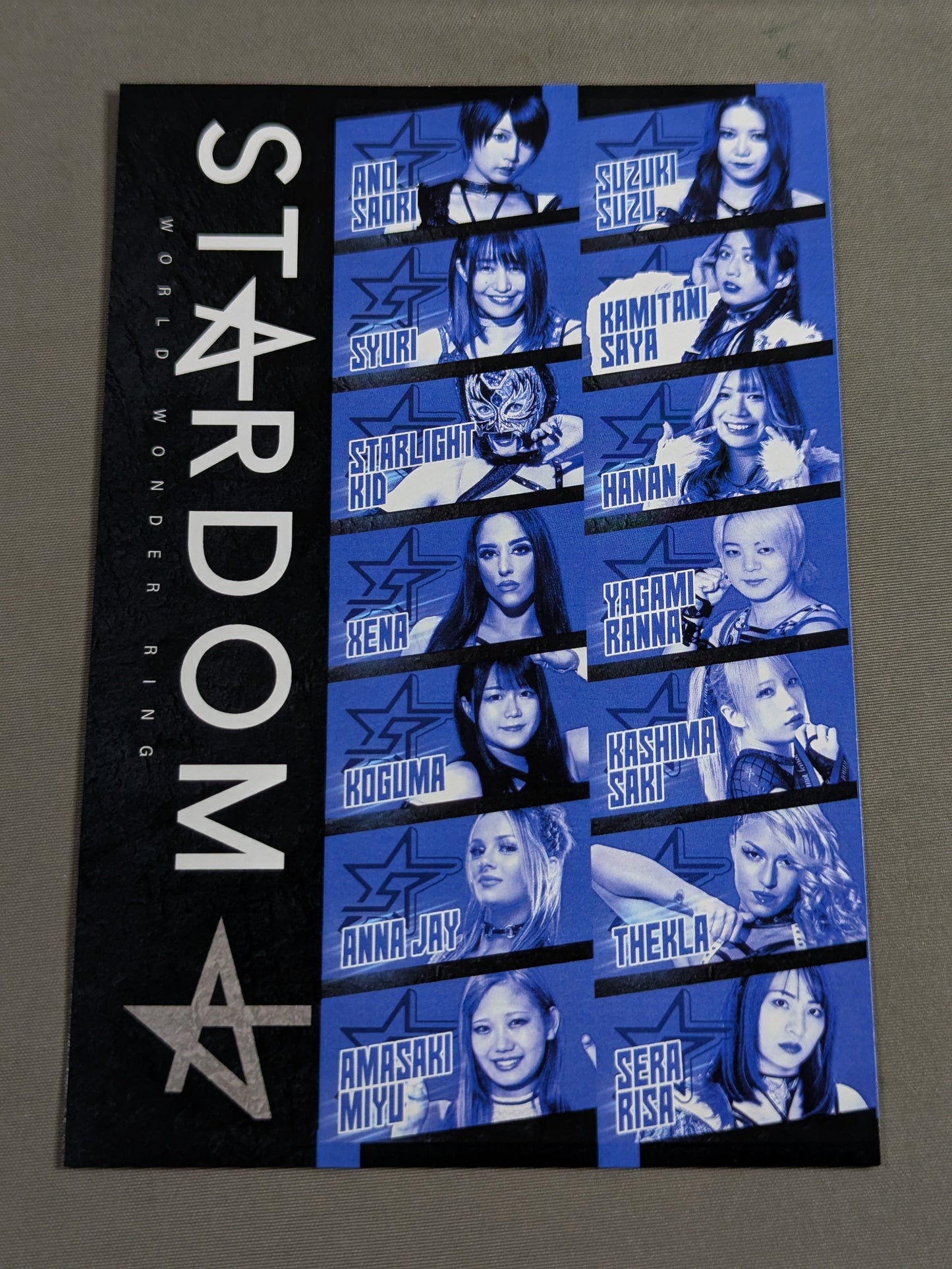 ★5 STAR GP 2024 BLUE STARS Postcard