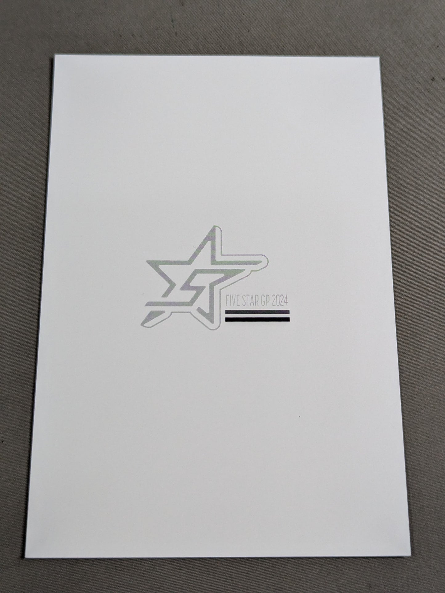 ★5 STAR GP 2024 BLUE STARS Postcard