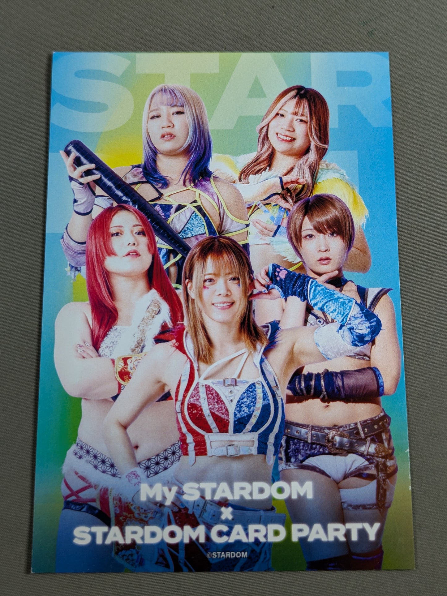 My STARDOM×STARDOM CARD PARTY Postcard