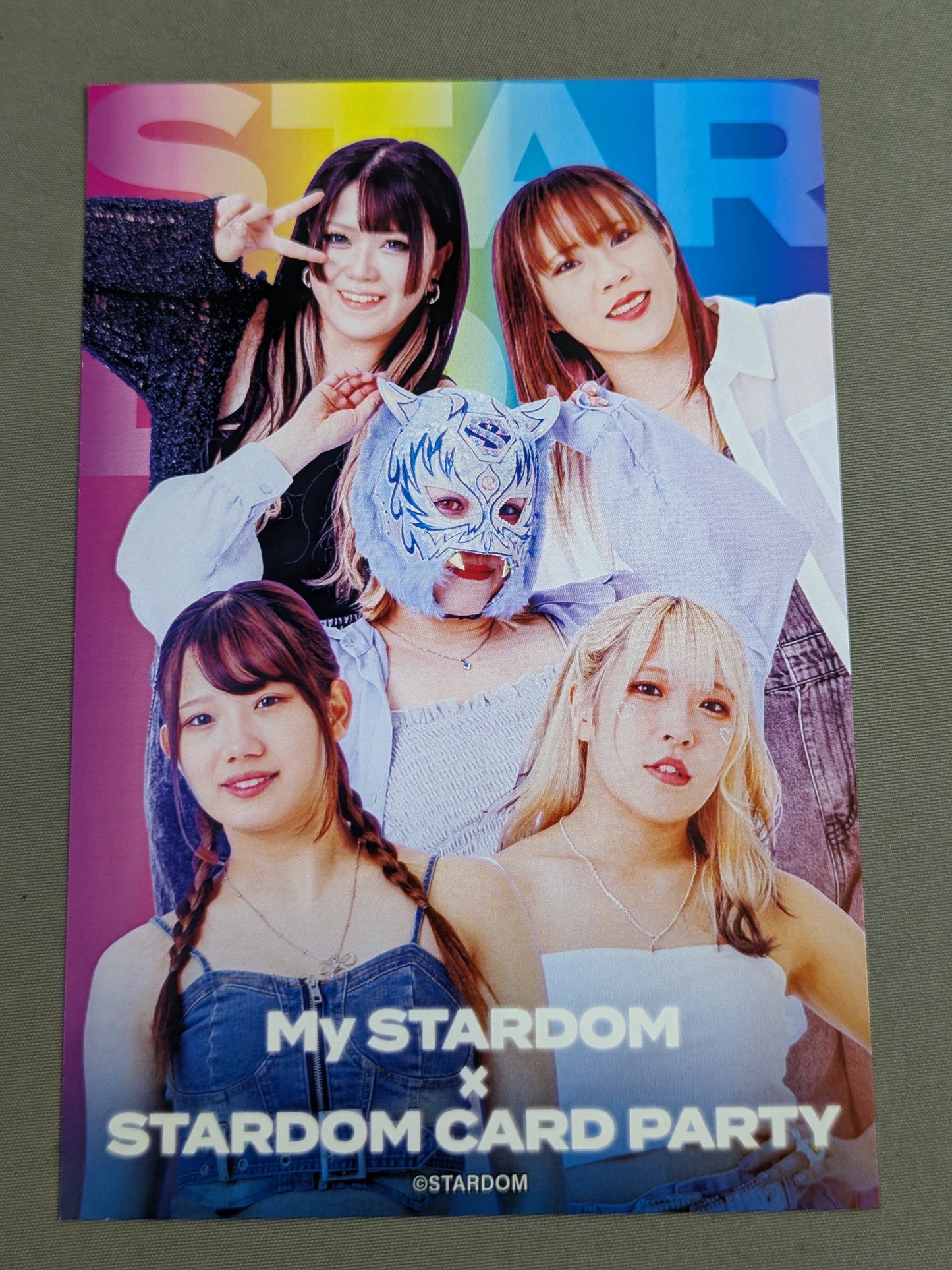 NEO GENESIS My STARDOM×STARDOM CARD PARTY Postcard