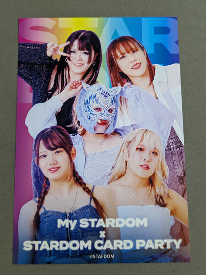 NEO GENESIS My STARDOM×STARDOM CARD PARTY Postcard