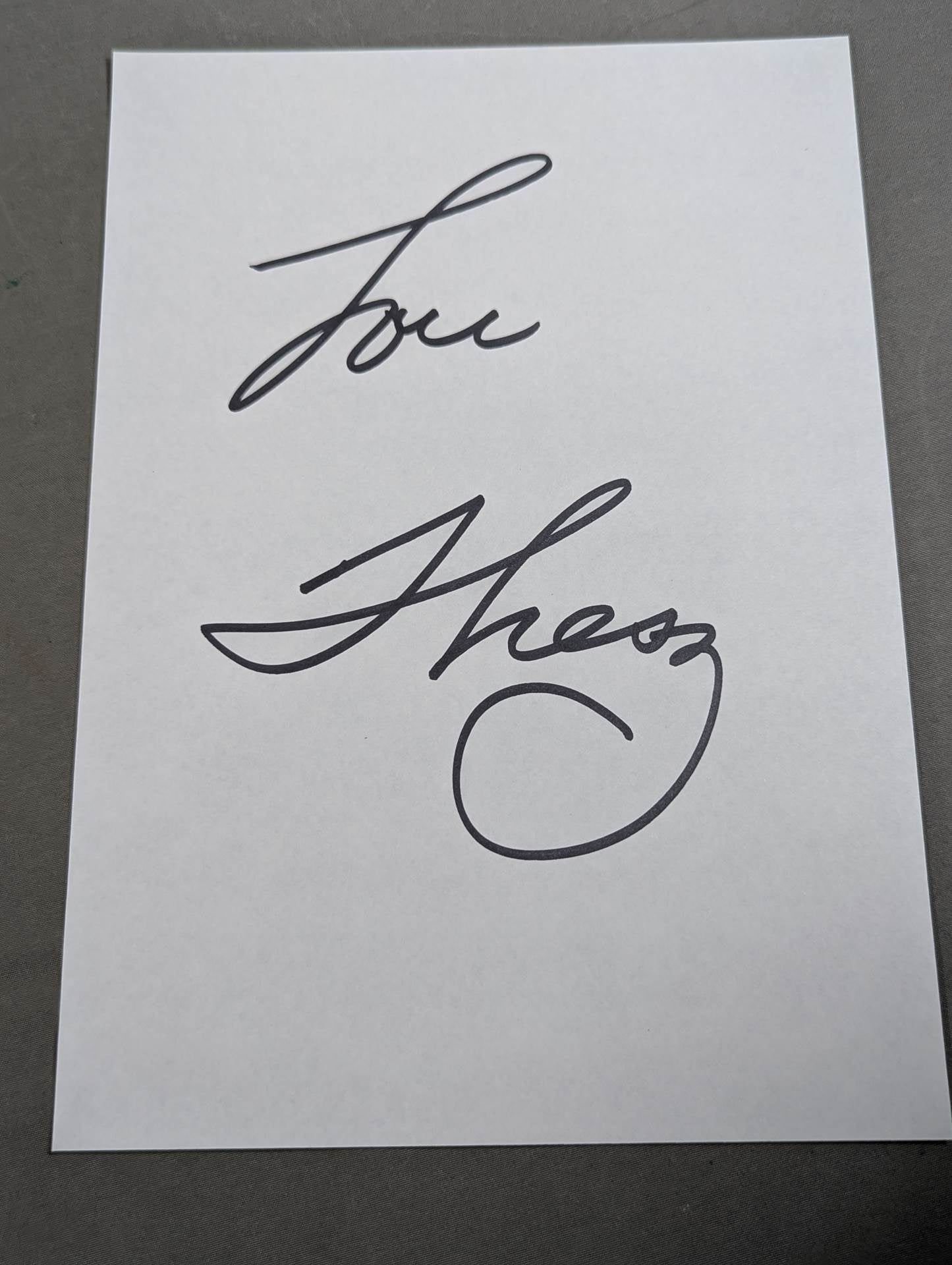 【Lou Thesz  hand signed autograph 】THE GREATEST WRESTLER OF ALL TIME LOU THESZ  PICTORICAL BIOGRAPHY