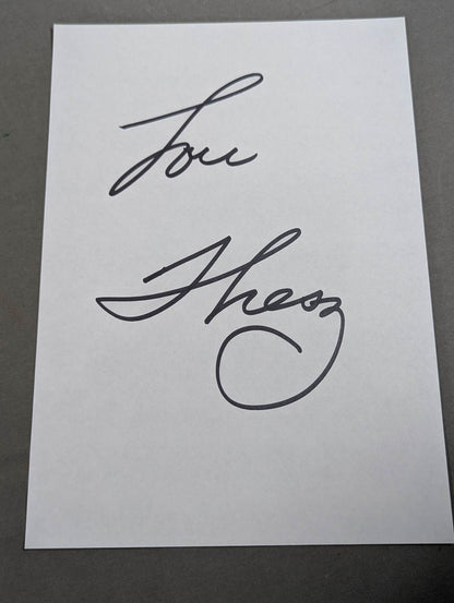 【Lou Thesz  hand signed autograph 】THE GREATEST WRESTLER OF ALL TIME LOU THESZ  PICTORICAL BIOGRAPHY